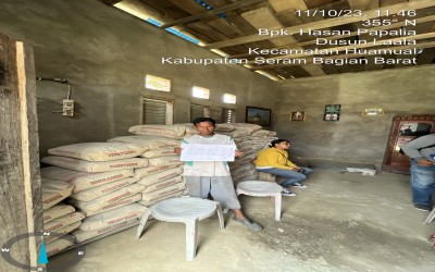 Bantuan Rumah Korban Bencana Banjir Dusun Laala Desa Lokki Tahun 2023