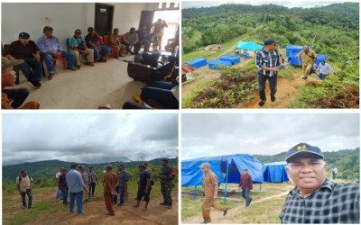Survei Lokasi Bencana Alam Desa Hukuanakota Bersama DPRD Kab. SBB Komisi II